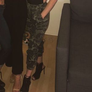 Camo jogger pants